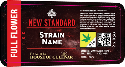 New Standard Labs Prerolls