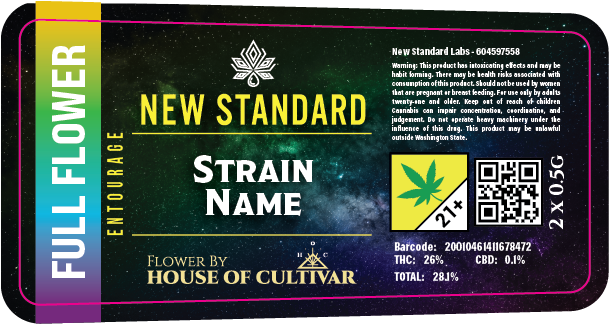 New Standard Labs Prerolls