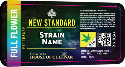 New Standard Labs Prerolls