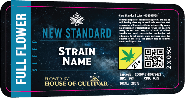New Standard Labs Prerolls