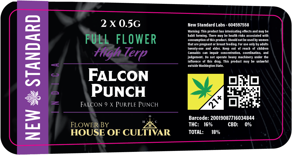 New Standard Preroll Labels