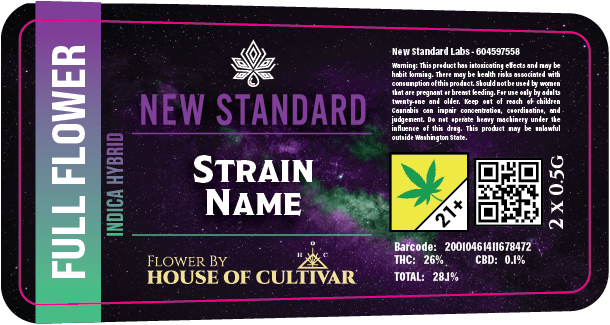 New Standard Labs Prerolls