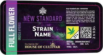 New Standard Labs Prerolls
