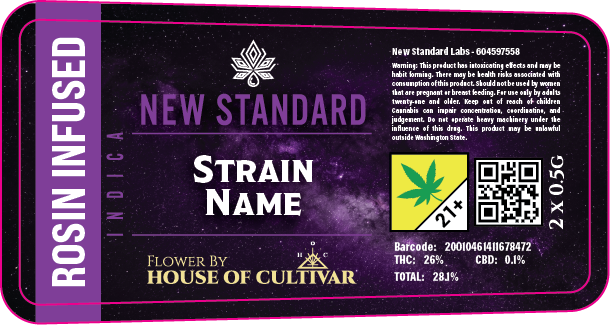 New Standard Labs Infused Prerolls