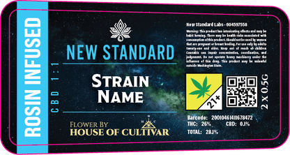 New Standard Labs Infused Prerolls
