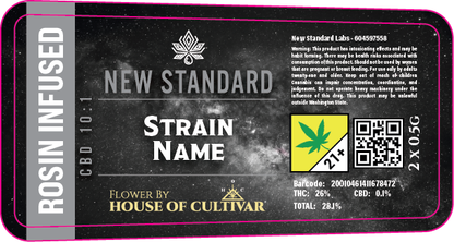 New Standard Labs Infused Prerolls