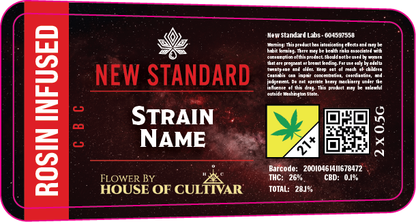 New Standard Labs Infused Prerolls