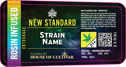 New Standard Labs Infused Prerolls