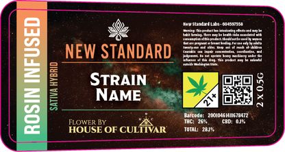 New Standard Labs Infused Prerolls