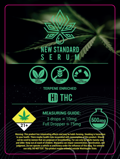 New Standard Labs Serum Labels