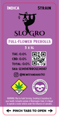 Slo Gro 5x1g Preroll Pack Label