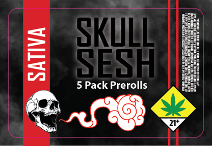 Skull Sesh Joint Labels