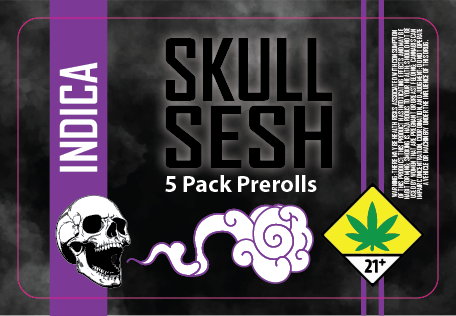 Skull Sesh Joint Labels