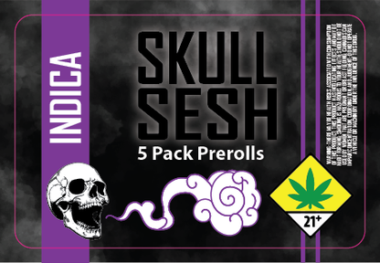 Skull Sesh Joint Labels