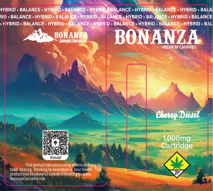 Bonanza Side Hang Vape 1000mg