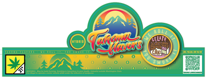 Tahoma Flavors Jar Seal Labels