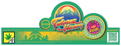 Tahoma Flavors Jar Seal Labels