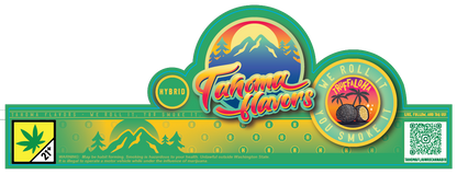 Tahoma Flavors Jar Seal Labels