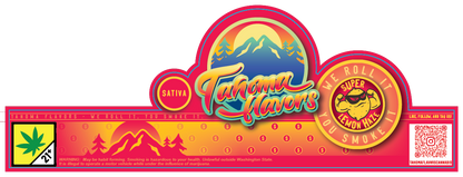 Tahoma Flavors Jar Seal Labels