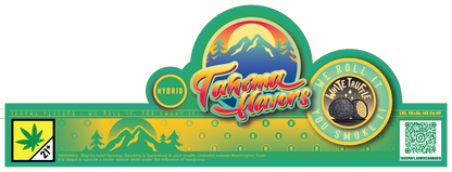 Tahoma Flavors Jar Seal Labels