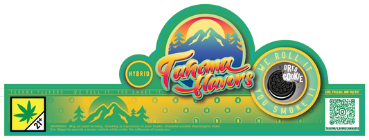Tahoma Flavors Jar Seal Labels
