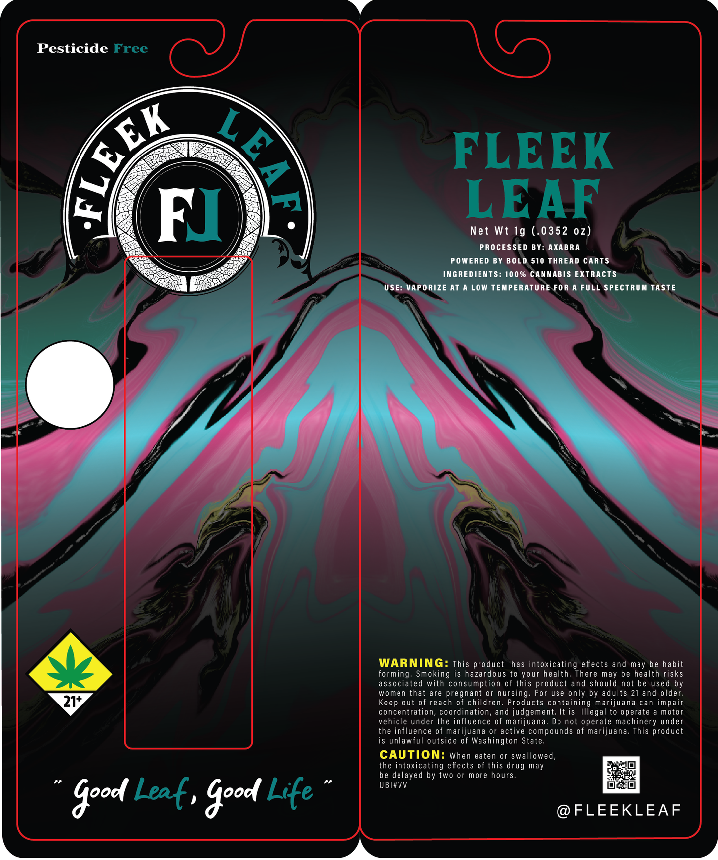 Fleek Leaf Rex Disposable