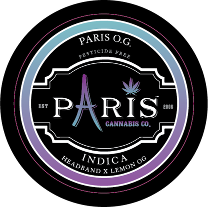Paris Small Rounds Labels