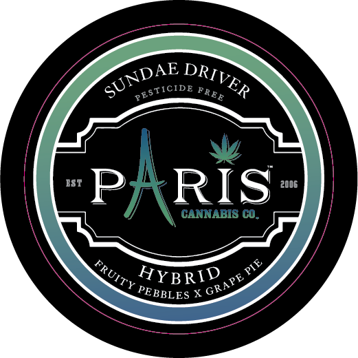 Paris Small Rounds Labels