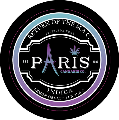 Paris Large Round Stickers