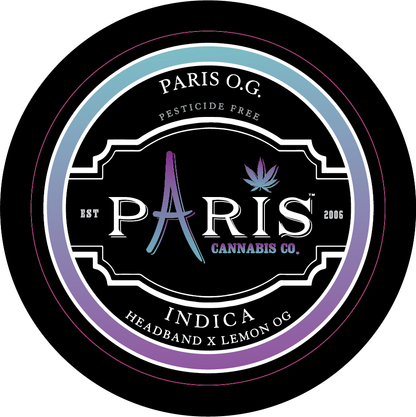 Paris Large Round Stickers