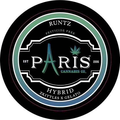 Paris Large Round Stickers