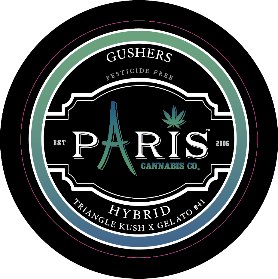 Paris Large Round Stickers