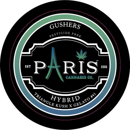 Paris Large Round Stickers
