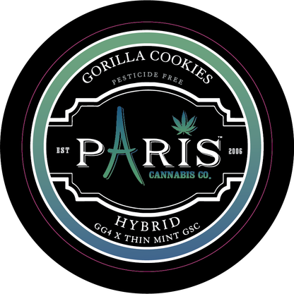Paris Large Round Stickers