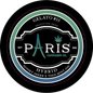 Paris Large Round Stickers