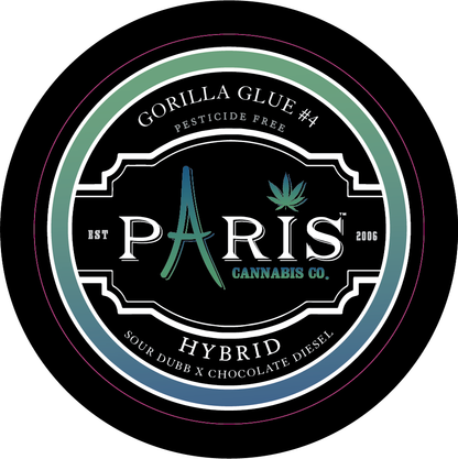 Paris Large Round Stickers