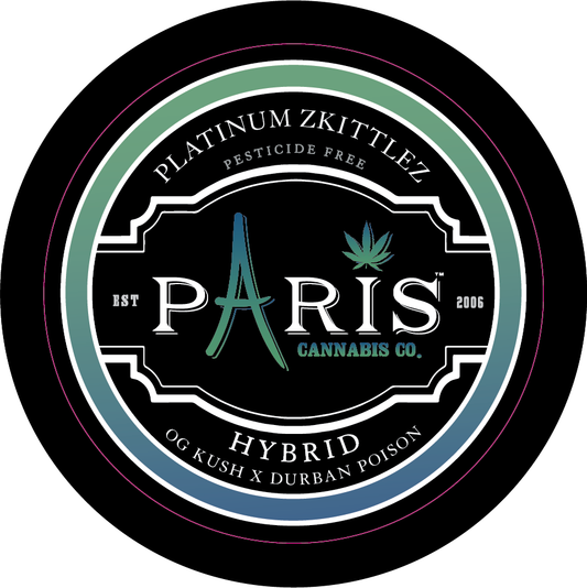 Paris Large Round Stickers