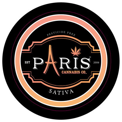 Paris Large Round Stickers