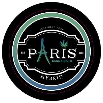 Paris Large Round Stickers