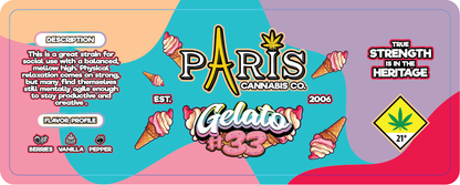 Paris Wrap Label 28g