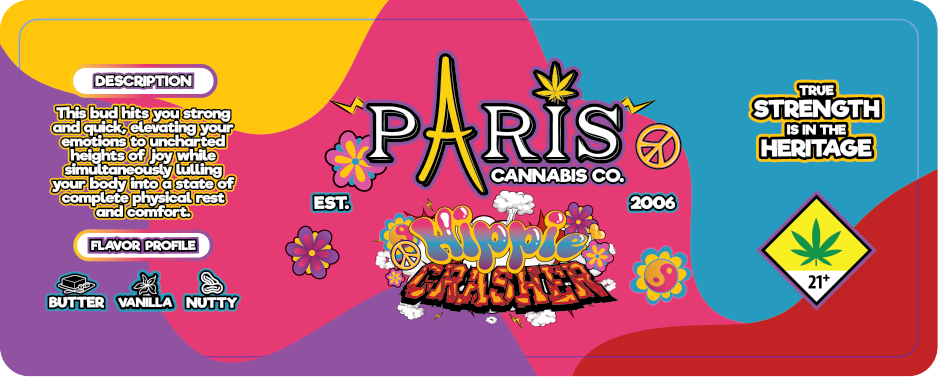 Paris Wrap Label 28g