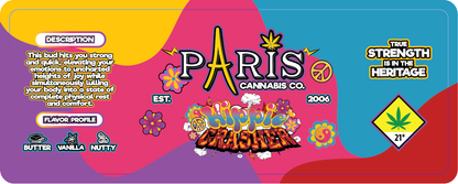 Paris Wrap Label 28g
