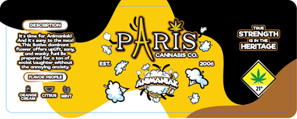 Paris Wrap Label 28g