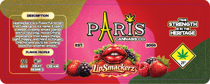 Paris Wrap Label 28g