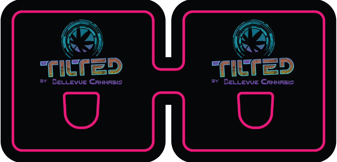 Tilted Pod Stickers