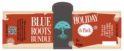 Blue Roots Holiday Stickers