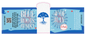 Blue Roots Holiday Stickers