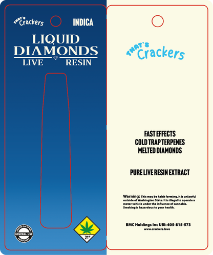 That's Crackers Live Resin Disposable