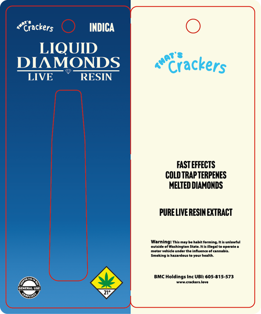 That's Crackers Live Resin Disposable