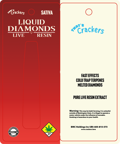 That's Crackers Live Resin Disposable
